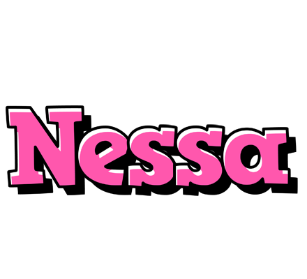 Nessa girlish logo