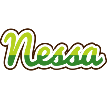 Nessa golfing logo