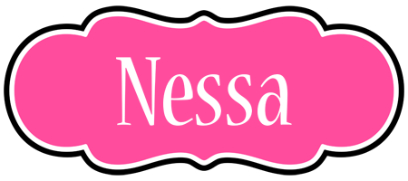 Nessa invitation logo