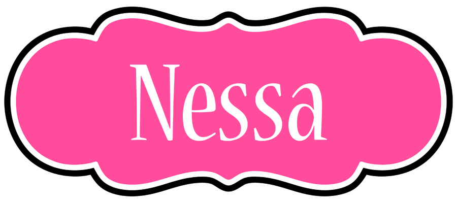 Nessa invitation logo