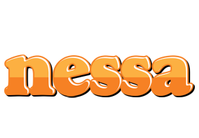 Nessa orange logo