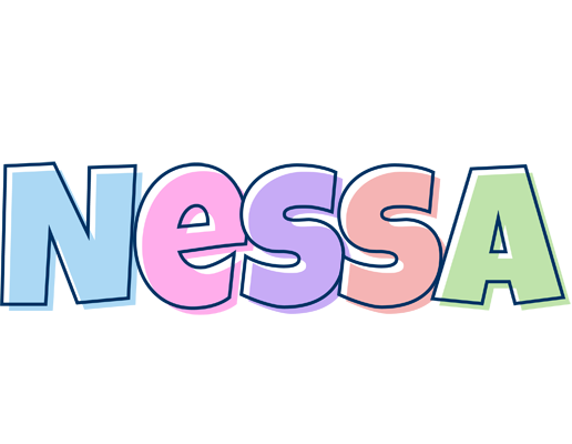Nessa pastel logo