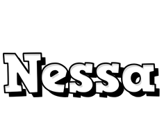 Nessa snowing logo