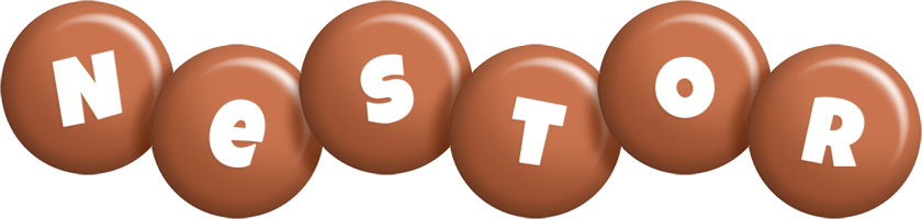 Nestor candy-brown logo