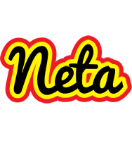 Neta flaming logo