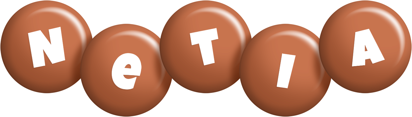 Netia candy-brown logo
