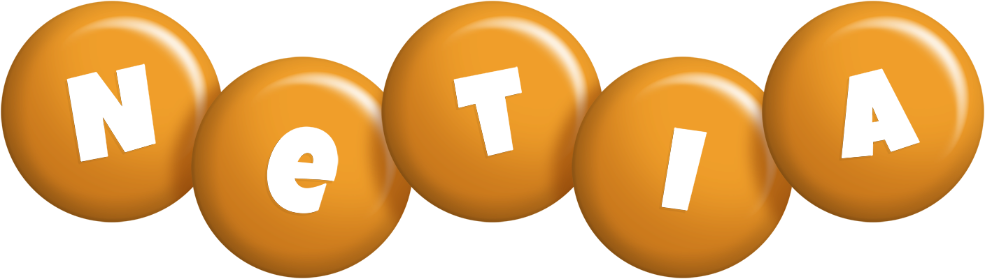 Netia candy-orange logo
