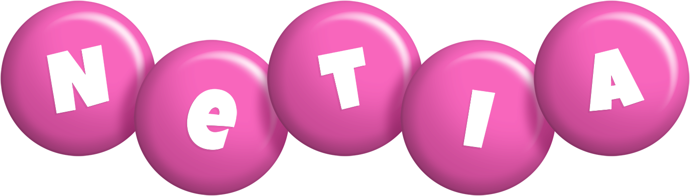 Netia candy-pink logo