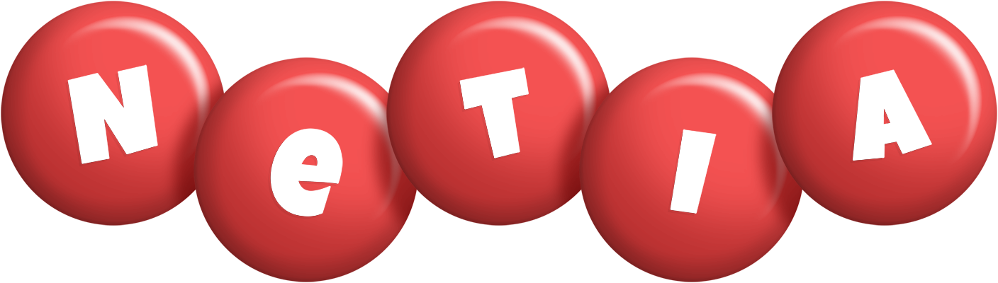 Netia candy-red logo