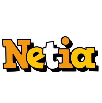 Netia cartoon logo