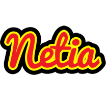 Netia fireman logo