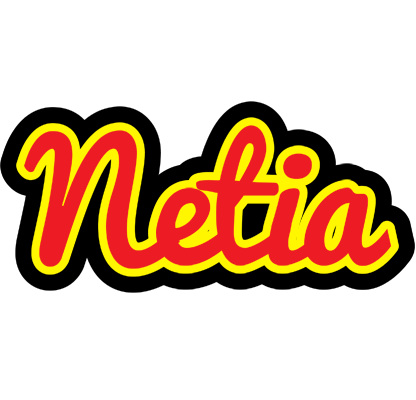Netia fireman logo