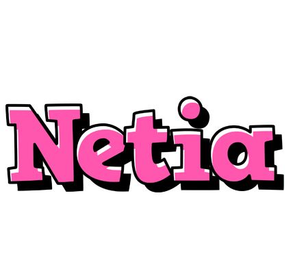 Netia girlish logo