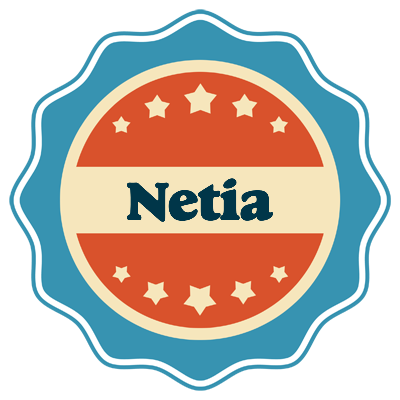 Netia labels logo