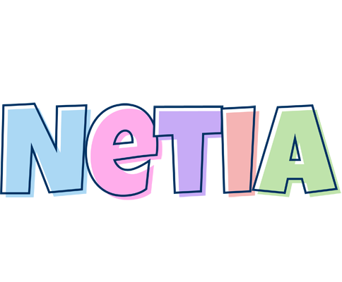 Netia pastel logo