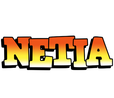 Netia sunset logo
