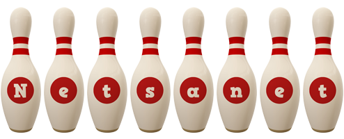 Netsanet bowling-pin logo