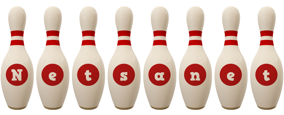 Netsanet bowling-pin logo