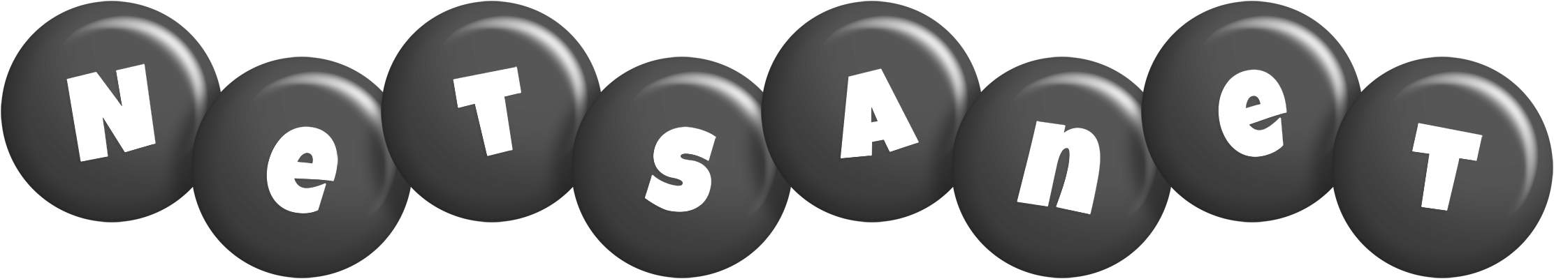 Netsanet candy-black logo