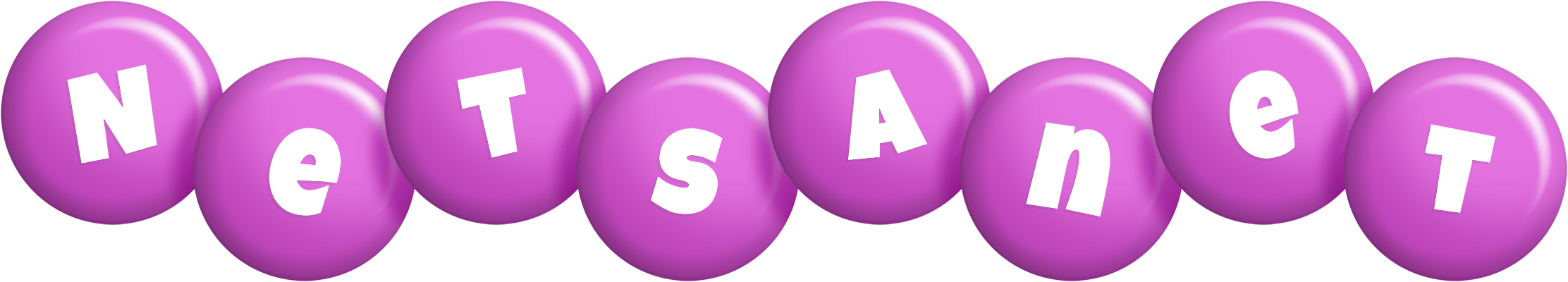 Netsanet candy-purple logo