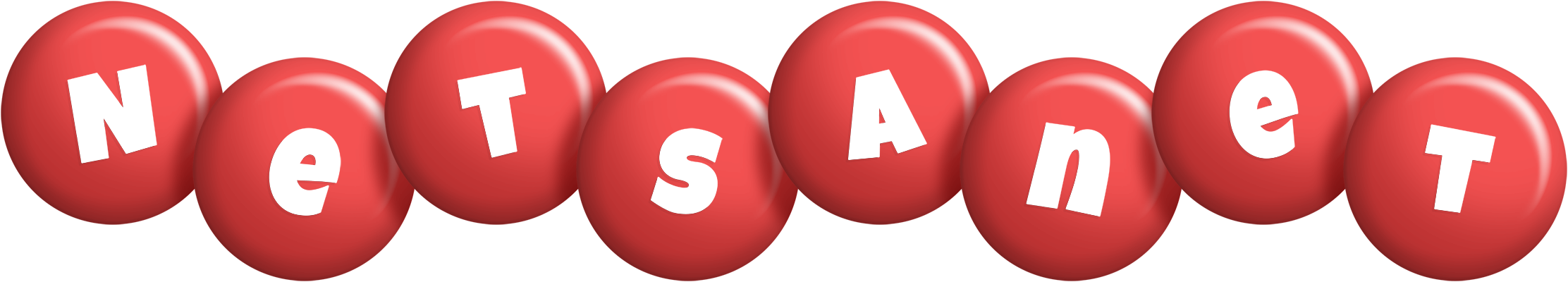 Netsanet candy-red logo