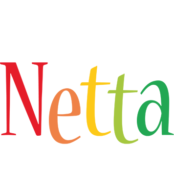 Netta birthday logo