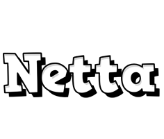 Netta snowing logo