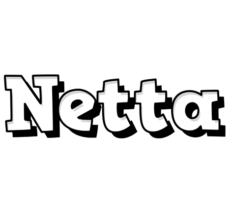 Netta snowing logo