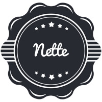 Nette badge logo