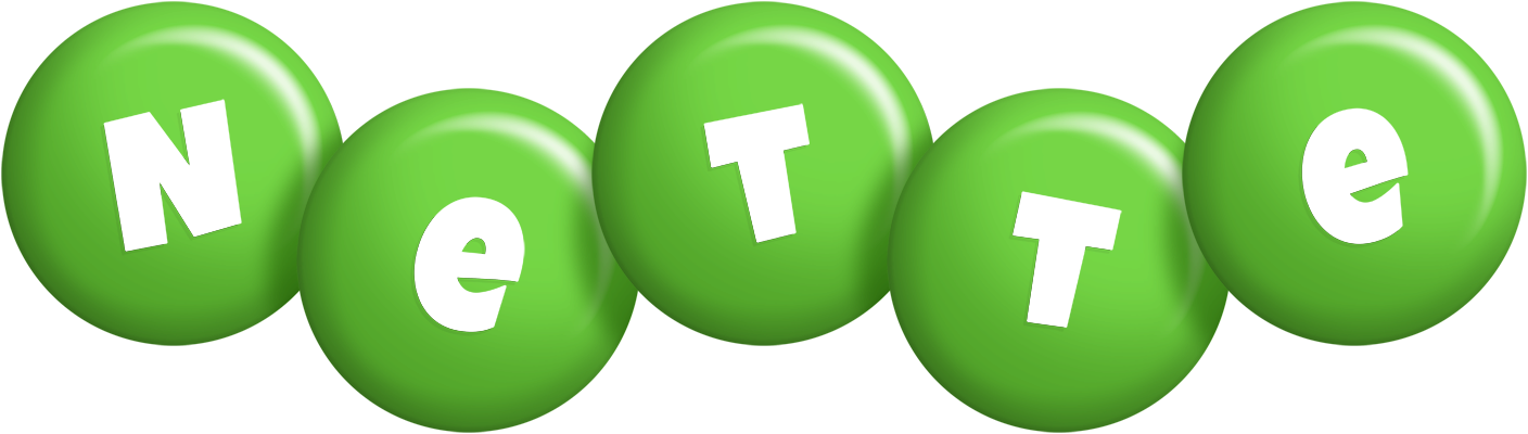 Nette candy-green logo