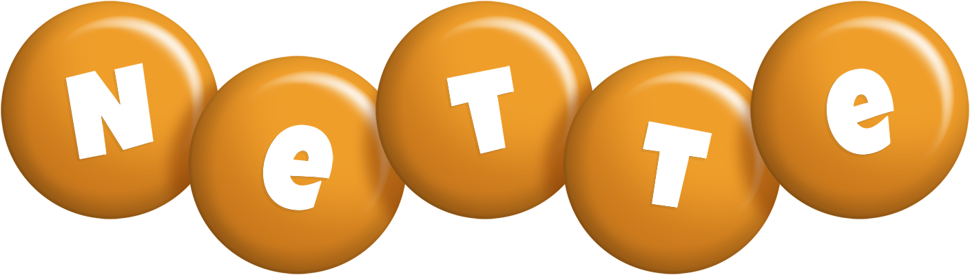 Nette candy-orange logo