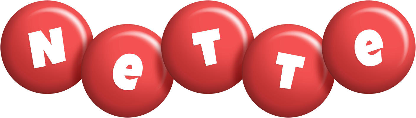 Nette candy-red logo