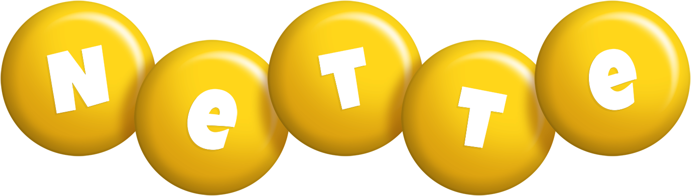 Nette candy-yellow logo