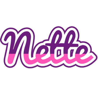 Nette cheerful logo