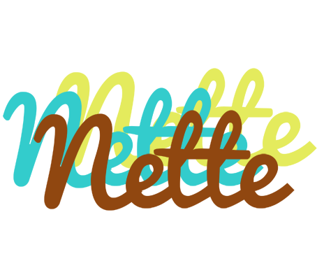 Nette cupcake logo