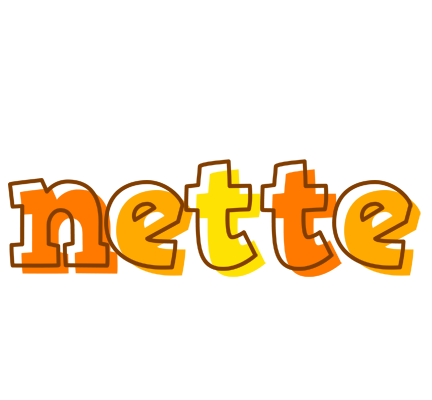 Nette desert logo
