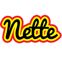 Nette flaming logo