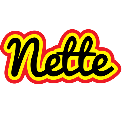 Nette flaming logo