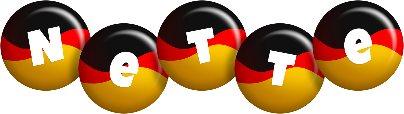 Nette german logo