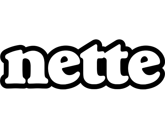 Nette panda logo