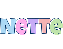 Nette pastel logo