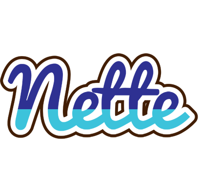 Nette raining logo