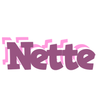 Nette relaxing logo