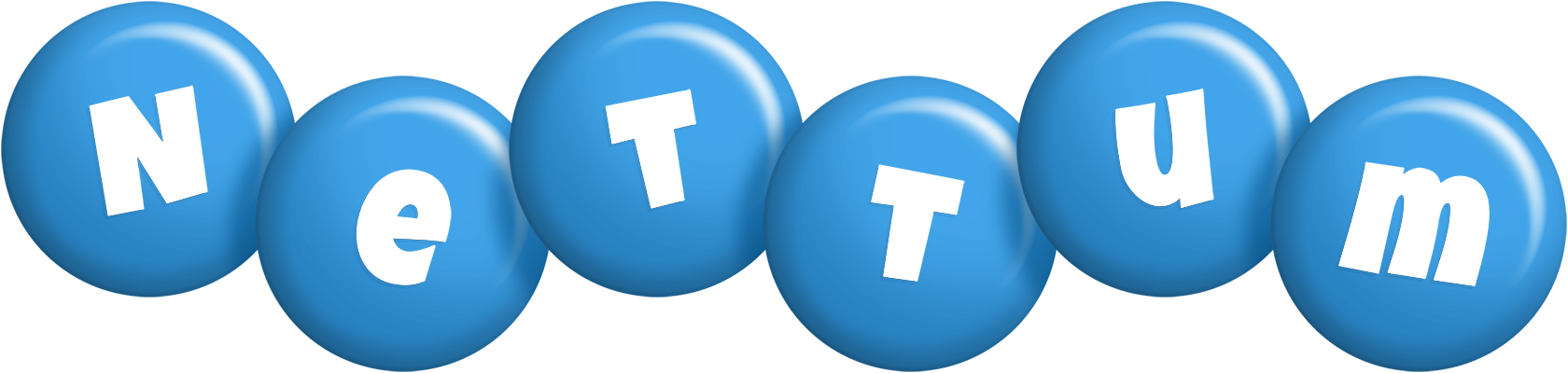 Nettum candy-blue logo