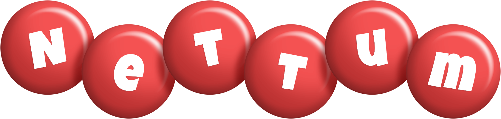 Nettum candy-red logo