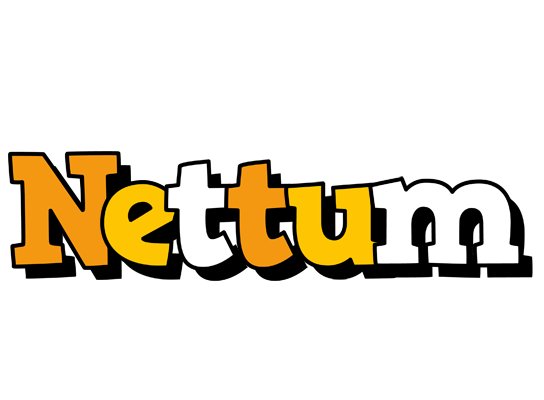Nettum cartoon logo