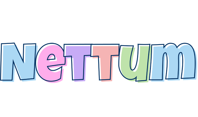 Nettum pastel logo