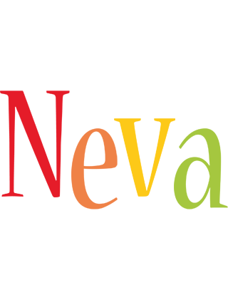 Neva birthday logo