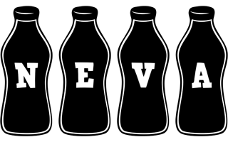 Neva bottle logo