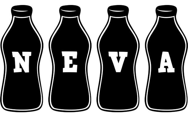 Neva bottle logo